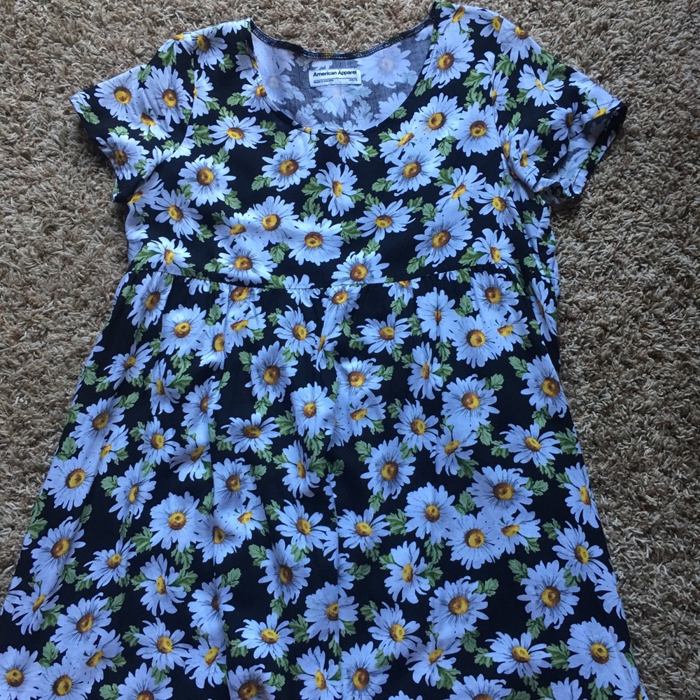American Apparel Babydoll Daisy Dress XS/S